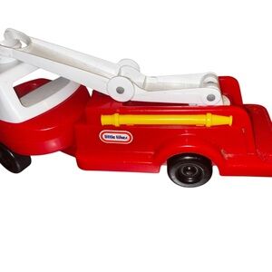 This is a vintage Little Tikes Toddle Tots Fire Truck